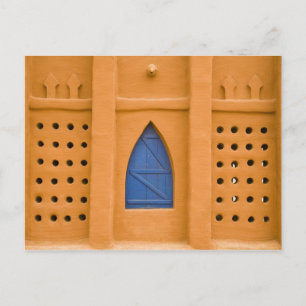Mali, Segou. Traditional mud brick building Postcard