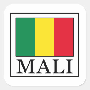 Mali Square Sticker