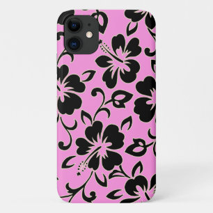 Malia Hibiscus Hawaiian Floral Pink iPhone 11 Case