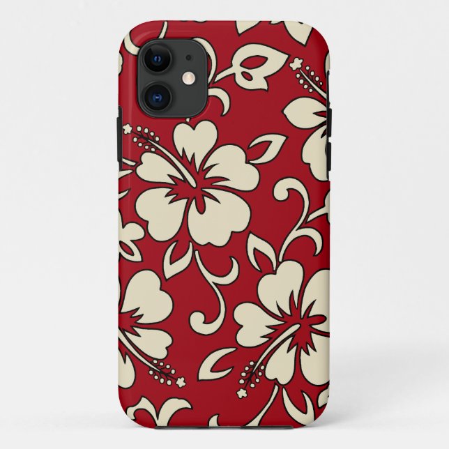 Malia Hibiscus Hawaiian iPhone 5 Cases (Back)