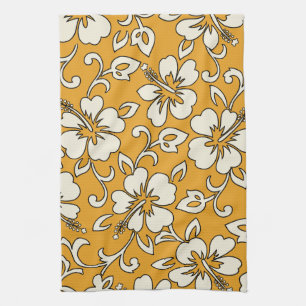 Malia Hibiscus Hawaiian Kitchen Towel