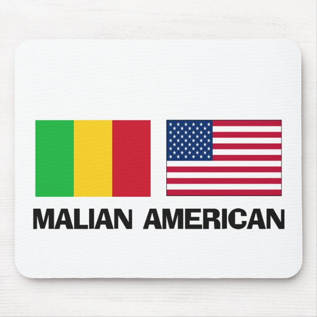 Malian American Mouse Mat (Front)