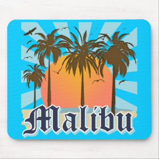 Malibu Beach California CA Mouse Mat