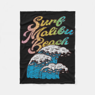 Malibu Beach Fleece Blanket
