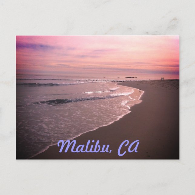 Malibu Beach Postcard (Front)