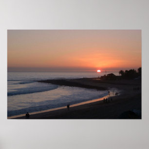 Malibu Beach Poster