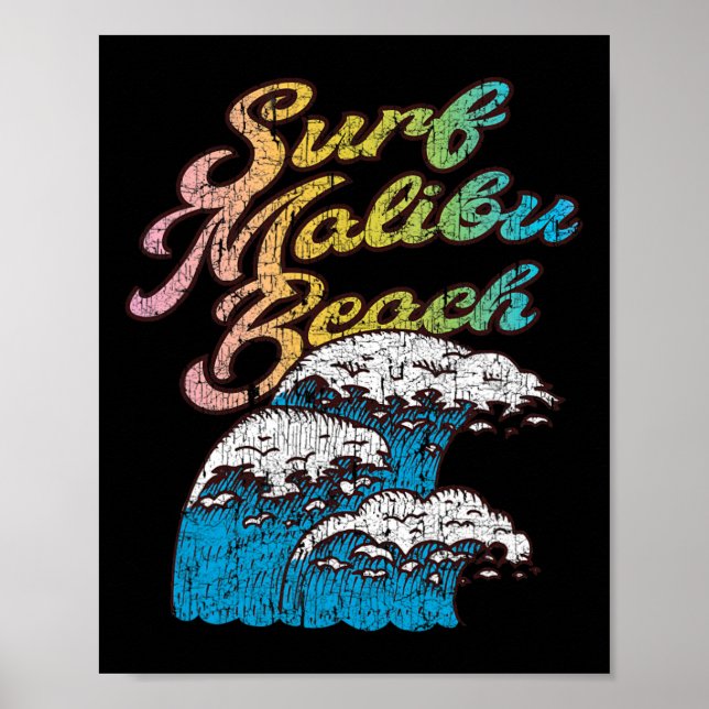 Malibu Beach  Poster (Front)
