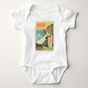 Malibu, California Baby Bodysuit