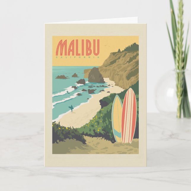 Malibu, California Card (Front)
