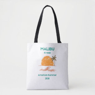 Malibu California Luxury Shoulder Tote Bag