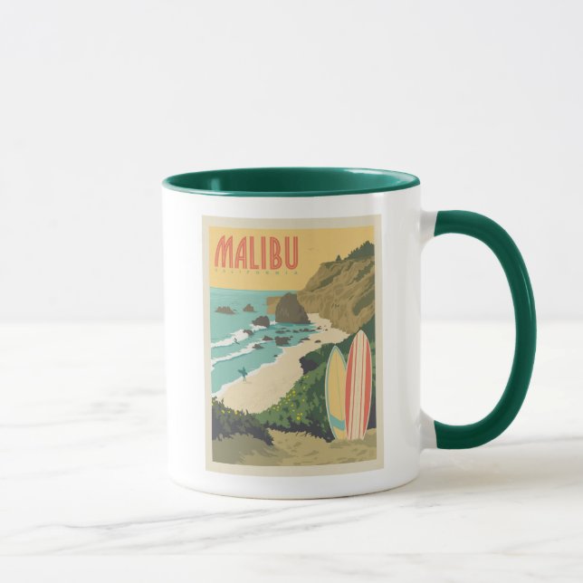 Malibu, California Mug (Right)