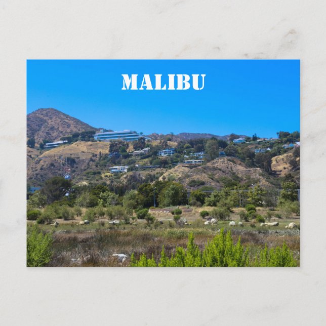 Malibu, California Postcard (Front)