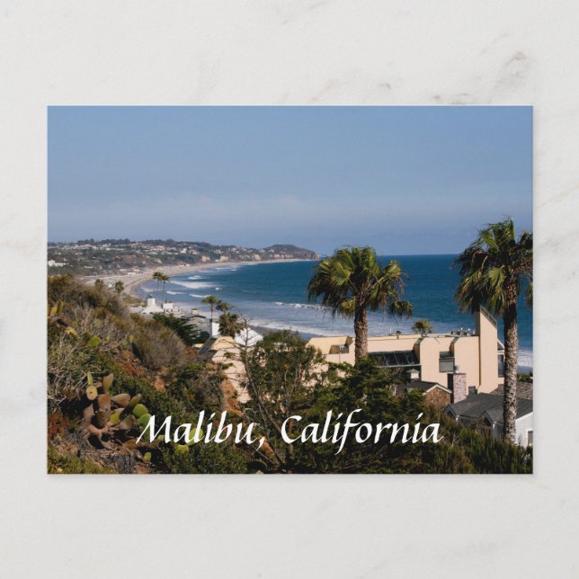 Malibu, California Postcard (Front)