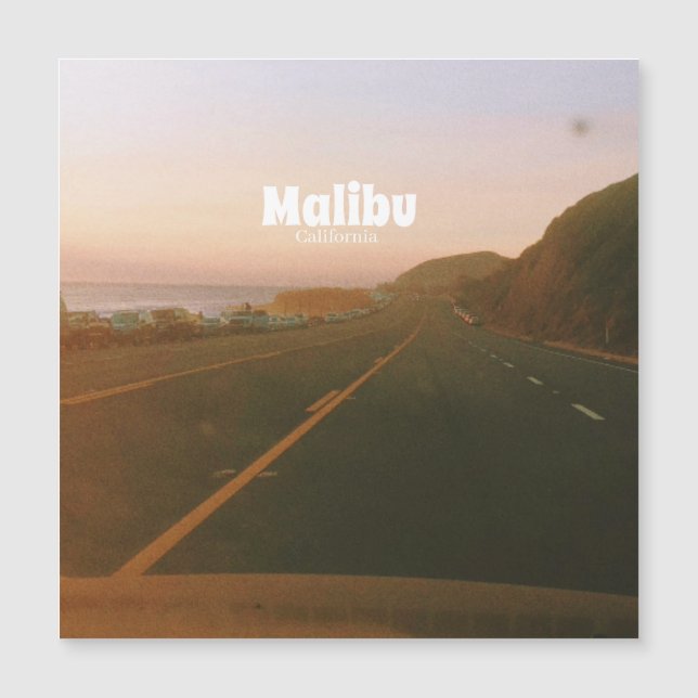 Malibu, California Road Trip  (Front)