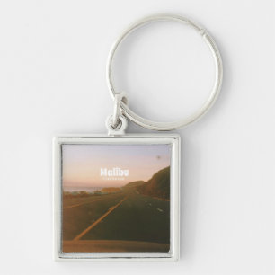 Malibu, California Road Trip Key Ring