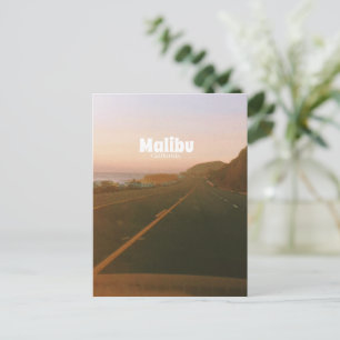 Malibu, California Road Trip Postcard
