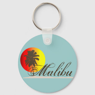 Malibu California Souvenir Key Ring