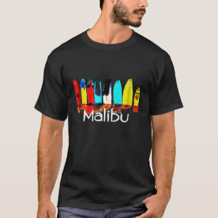 Malibu California Surfing T-Shirt