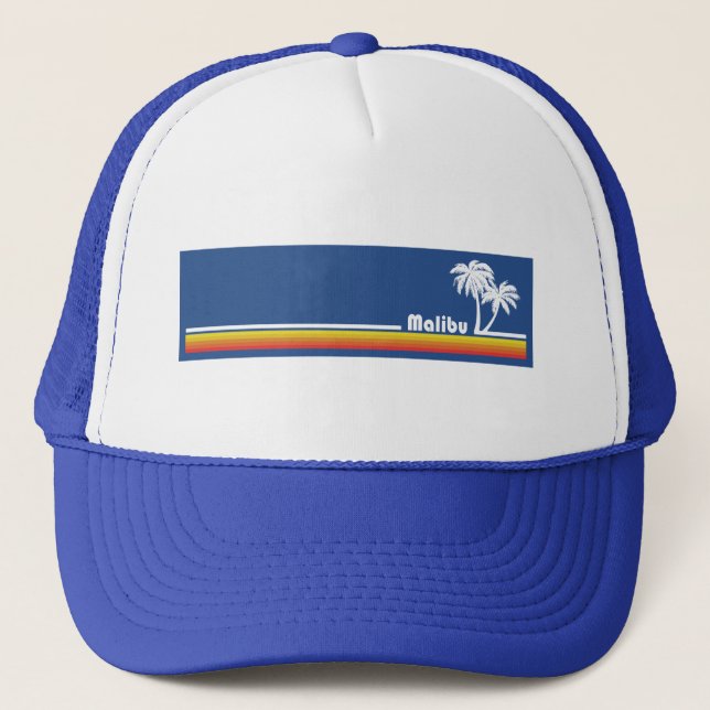 Malibu, California Trucker Hat (Front)