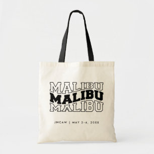 Malibu Convention Welcome Bag Trade Show Tote