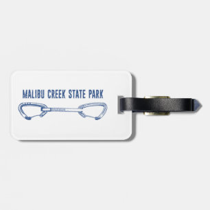 Malibu Creek State Park Rock Climbing Quickdraw Luggage Tag