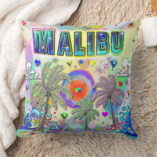 Malibu Deep Dream Pillow