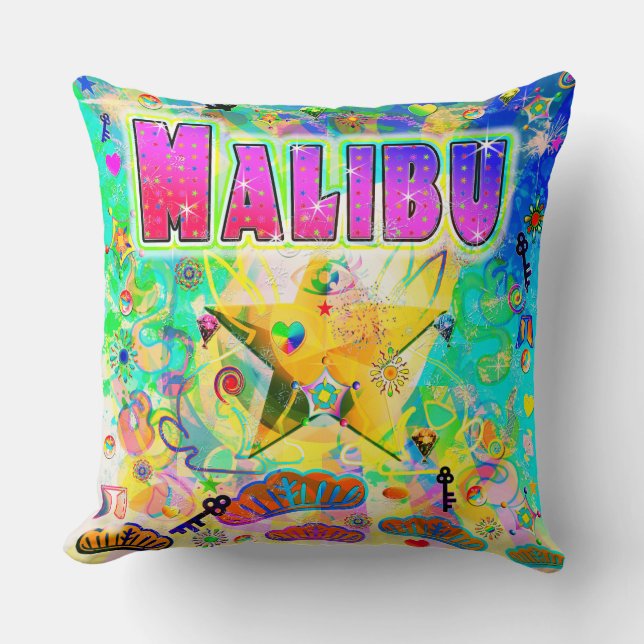Malibu Epoch Hour Pillow (Front)