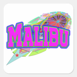 Malibu Future Sticker