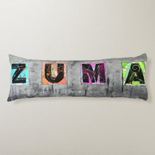 Malibu Gem Body Pillow with Zuma Sign