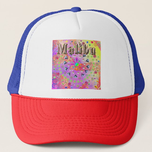 Malibu Lucky Golden Hat (Front)