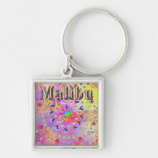 Malibu Lucky Golden Keychain