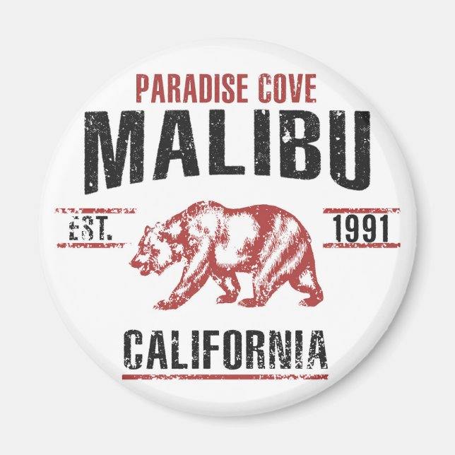 Malibu Magnet (Front)