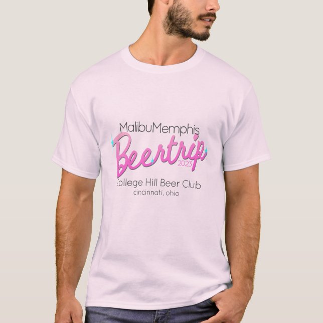 Malibu Memphis Beer Trip T-Shirt (Front)