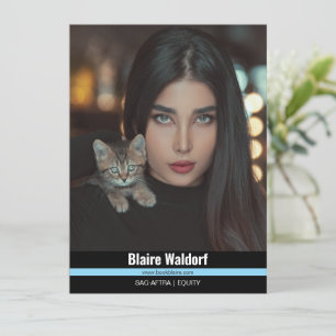 Malibu Ridge 4 Modelling Comp Cards