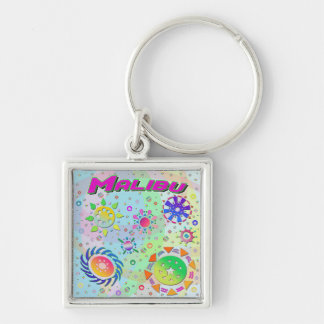 Malibu Seven Suns & Energy Keychain
