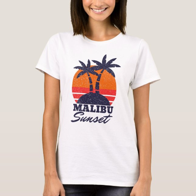 Malibu Summer T shirt (Front)