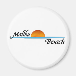 Malibu Sunset Magnet
