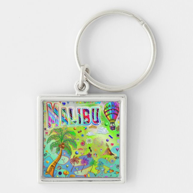 Malibu Timeless Melody Keychain (Front)