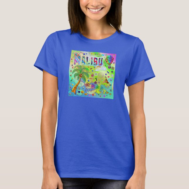 Malibu Timeless Melody T-Shirt (Front)