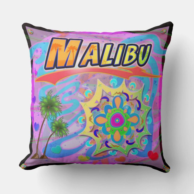 Malibu True Progress Pillow (Front)