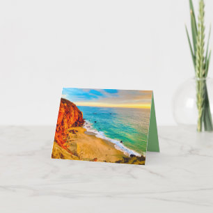 Malibu View Card 