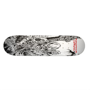 MALICIOUS DAMAGE ZOMBIE SKATEBOARD