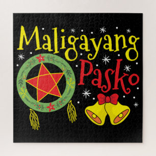 Maligayang Pasko Filipino Christmas Philippines Jigsaw Puzzle