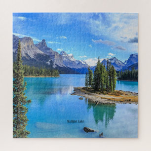 Maligne Lake, Alberta, Canada Jigsaw Puzzle