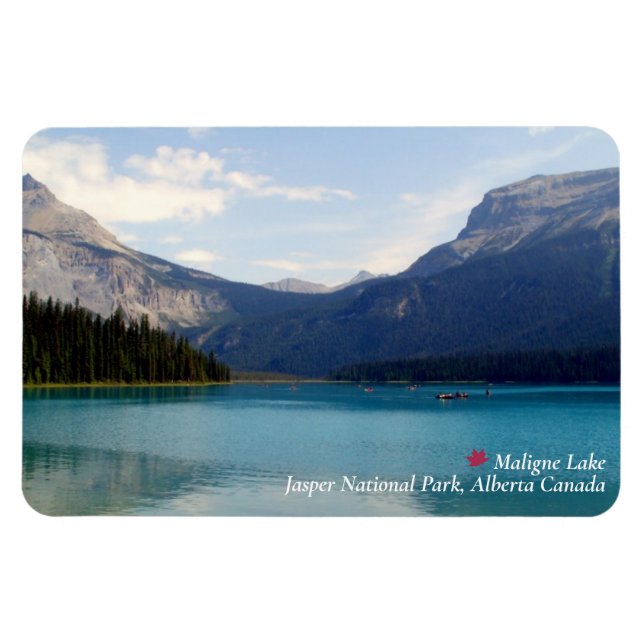 ©Maligne Lake /Jasper National Park, Canada Magnet (Horizontal)