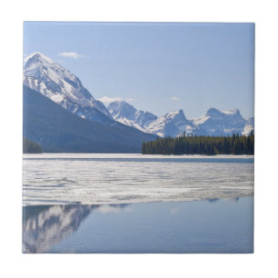 Maligne Lake - Jasper National Park, Canada Tile