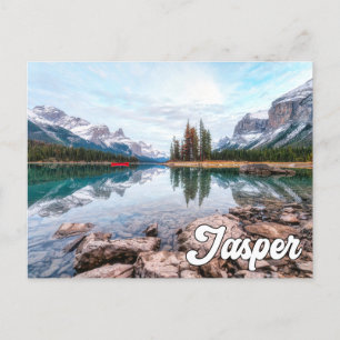 Maligne Lake, Jasper National Park Postcard