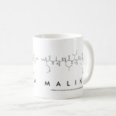 Malika peptide name mug (Front Right)
