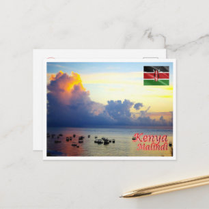 Malindi - Kenya - Panorama - Postcard