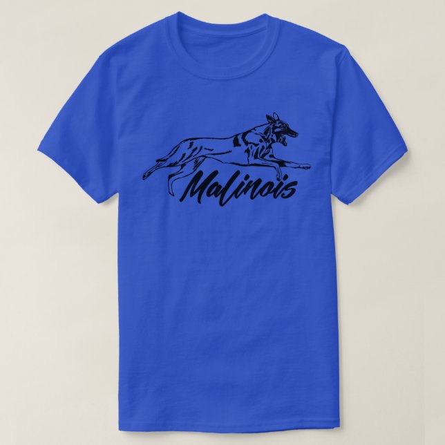 Malinois Belgian shepherd (12) T-Shirt (Design Front)